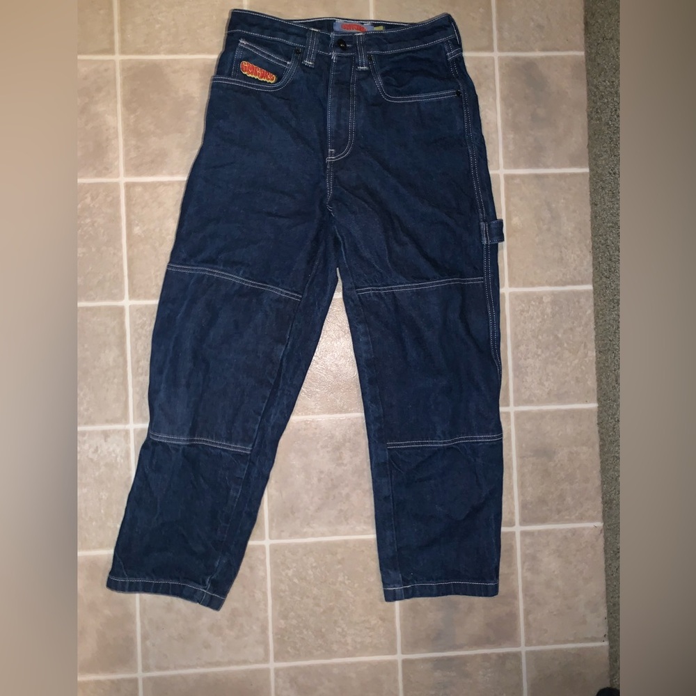 Dark Blue baggy carpenter style empyre jeans